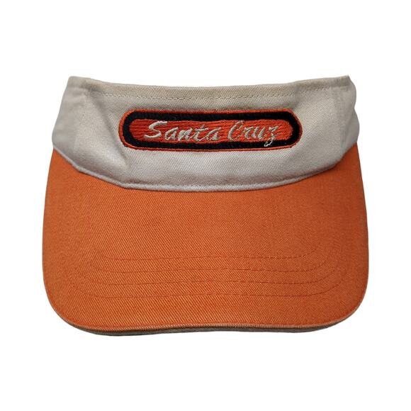 Santa Cruz Sun Visor Cap Multicolor One Size Adjustable Embroidered Jhats - Picture 1 of 9
